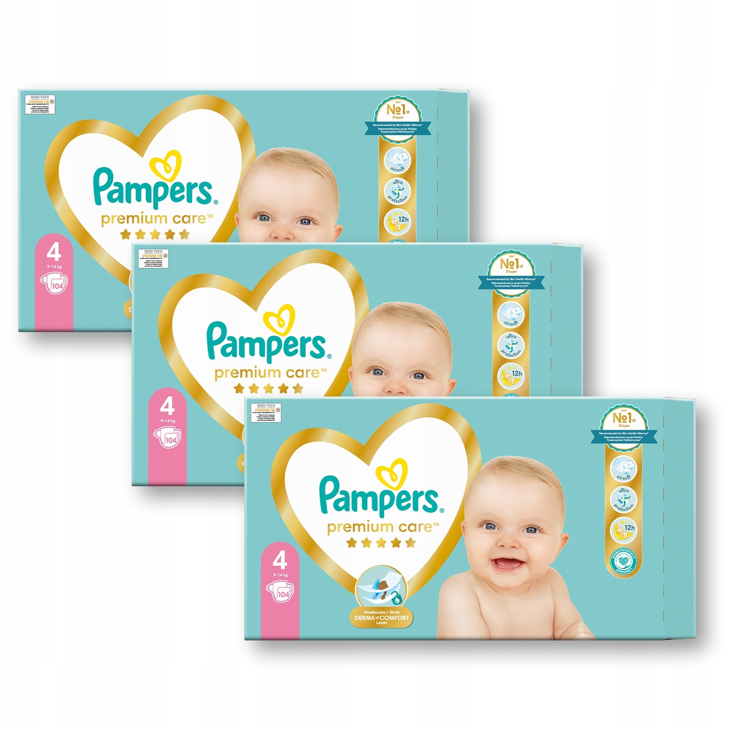 pampers pieluchy 2 4-8 kg maxi pack 80