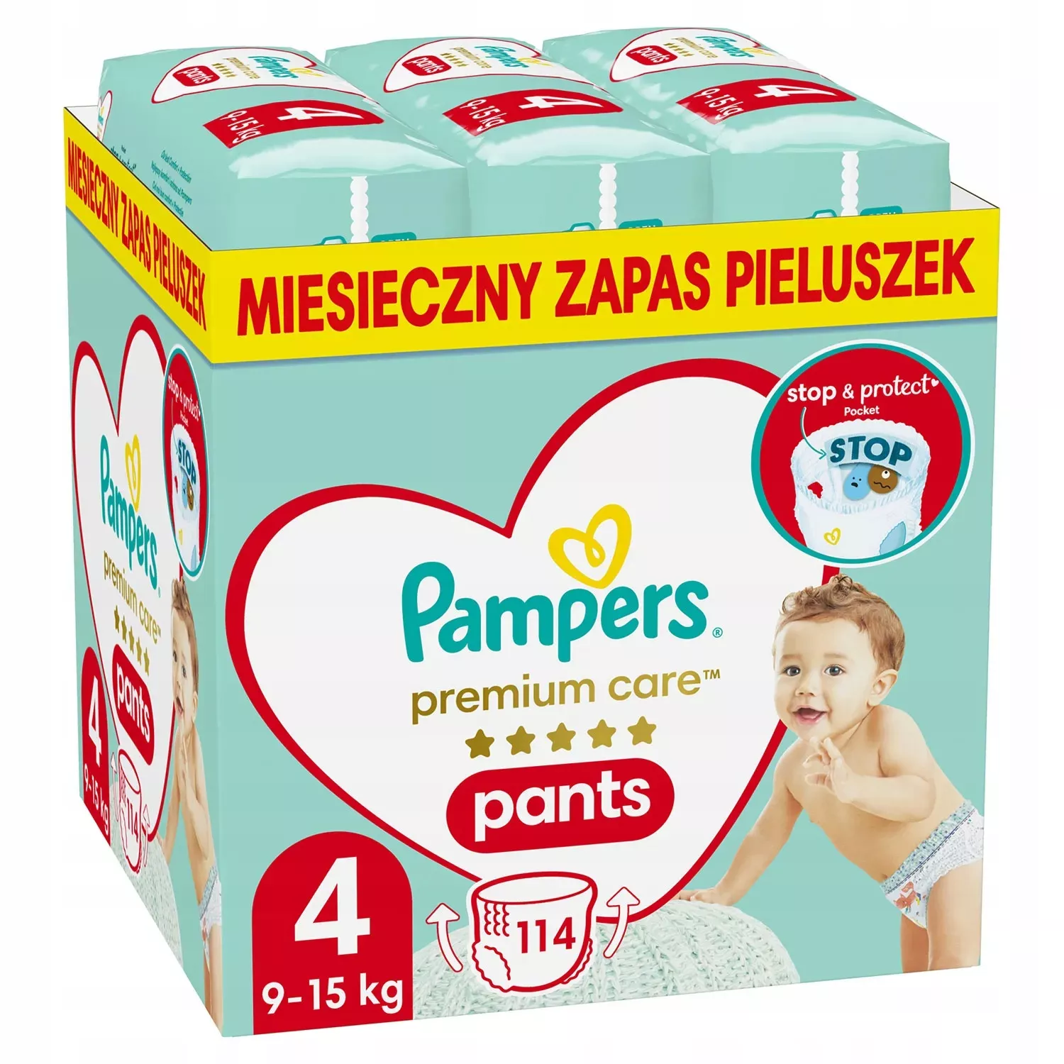 pudelko box pampers