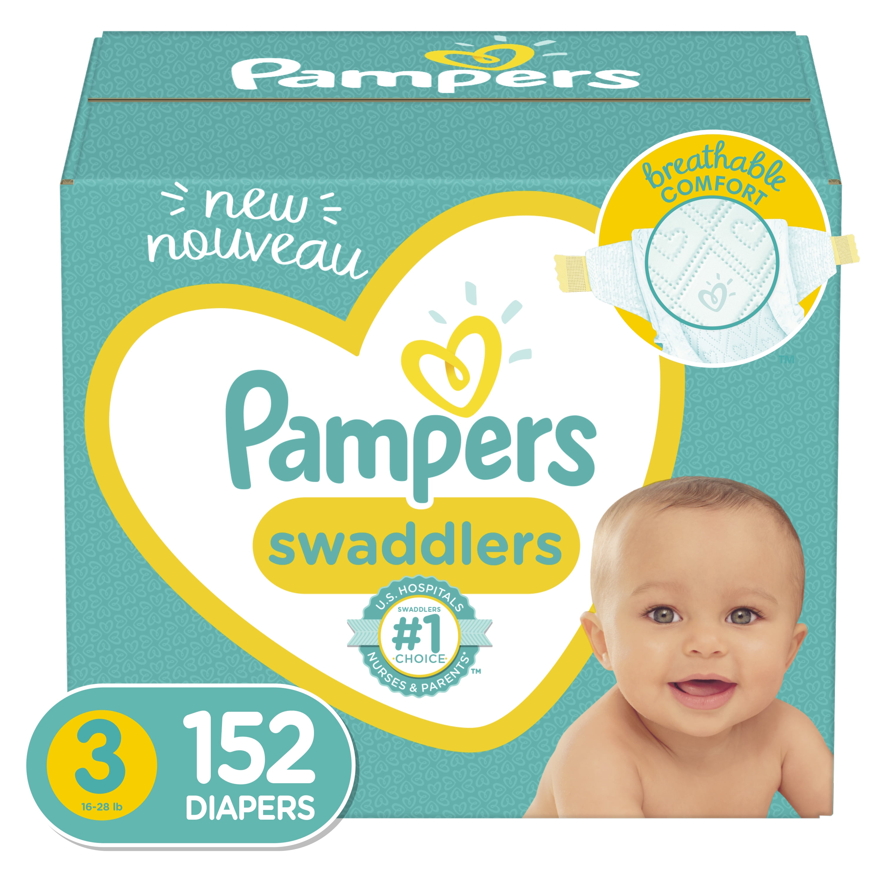 pampers 1 pieluchy