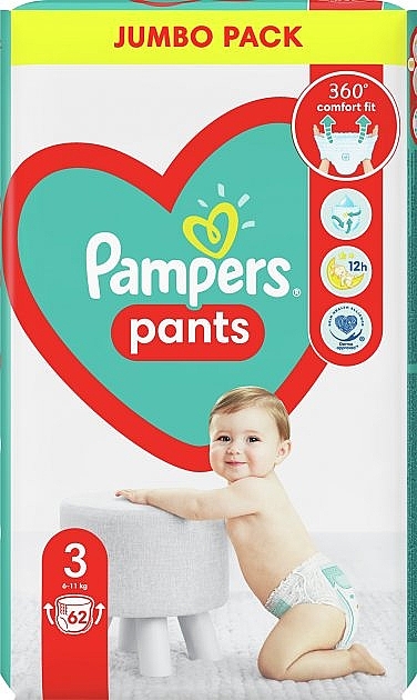 pieluchomajtki pampers pants jambo