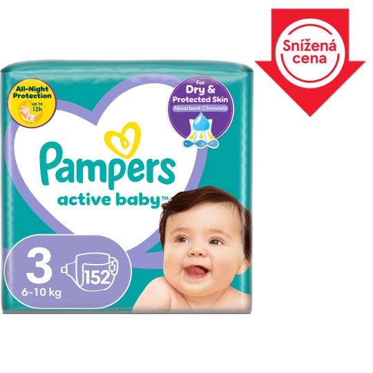 pieluchy pampers activ baby premium