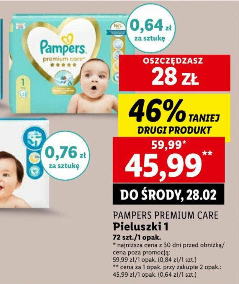 pampers zielony rozmiar 2