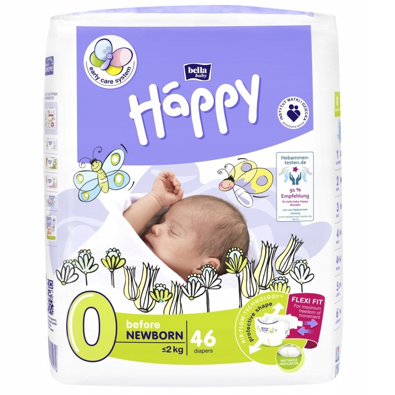 niebieskie pampers active baby