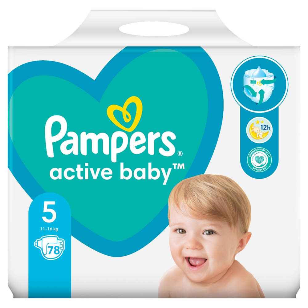 biedronka pampers megapaka