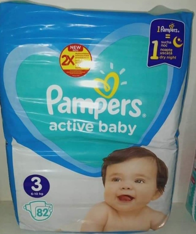 pieluchomajtki pampers dla 11 miesięcznego dziecka