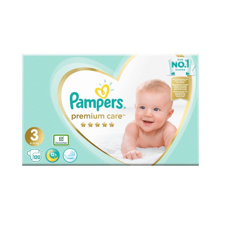 pampers newborn 2 5kg 43 szt