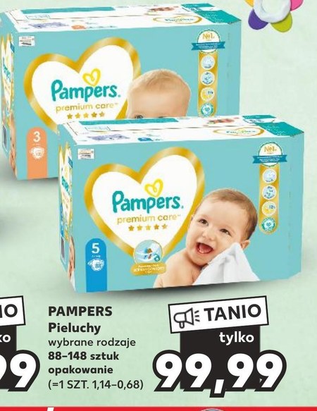 chuteczki pampers sensitive czy pure