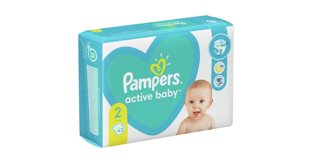 pampers actieve baby 4