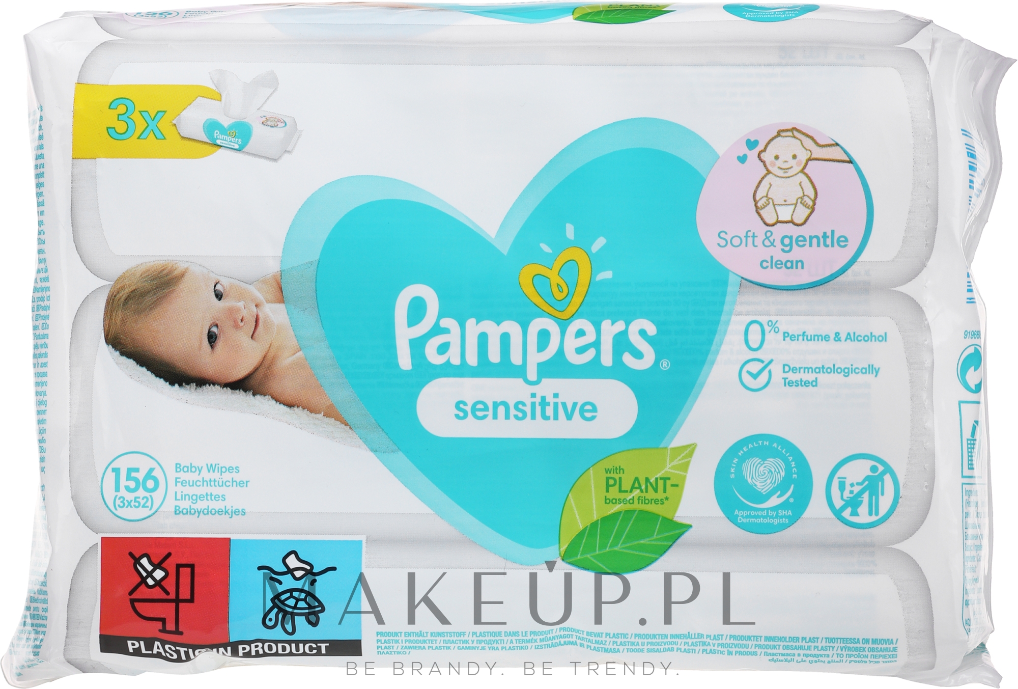 chusteczki dla niemowląt pampers aqua pure