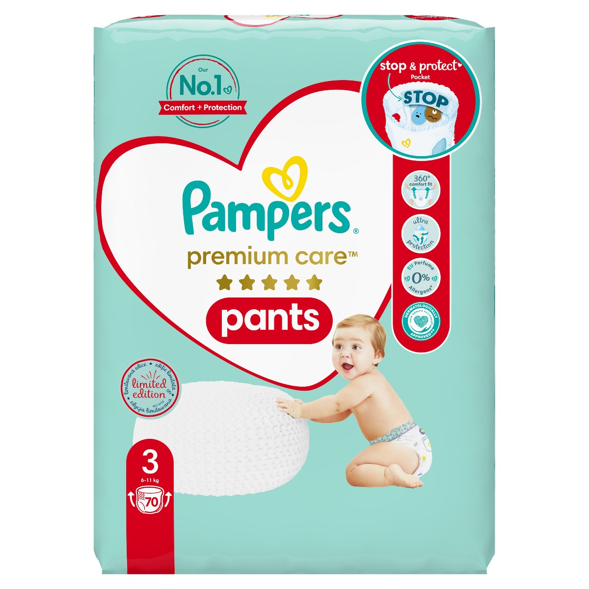 pampers pants 6 is this for girls only