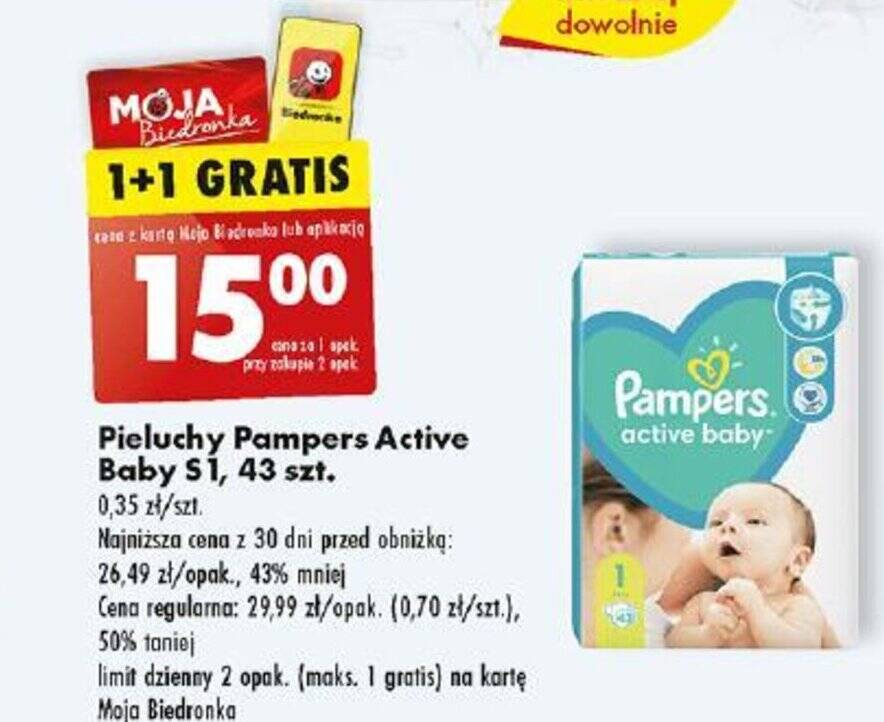 pieluchomajtki pampers 6 wyglad