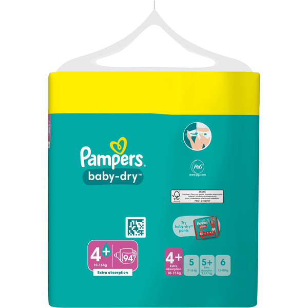 4 pak chusteczek pampers