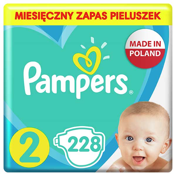 pampers упаковка количество