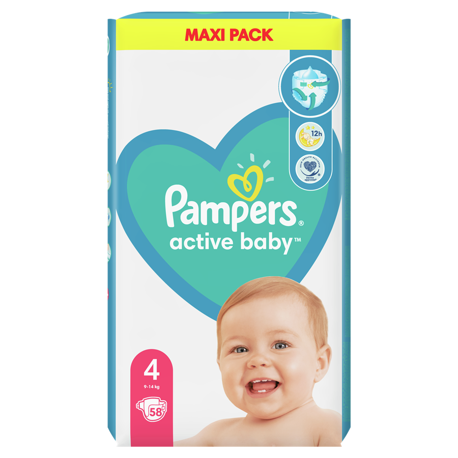 logotyp pampers