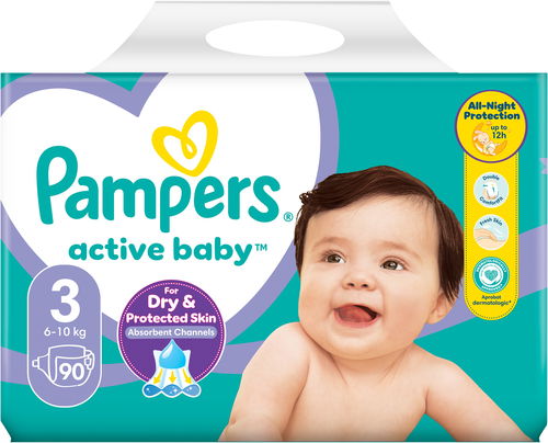 girl in pampers 7