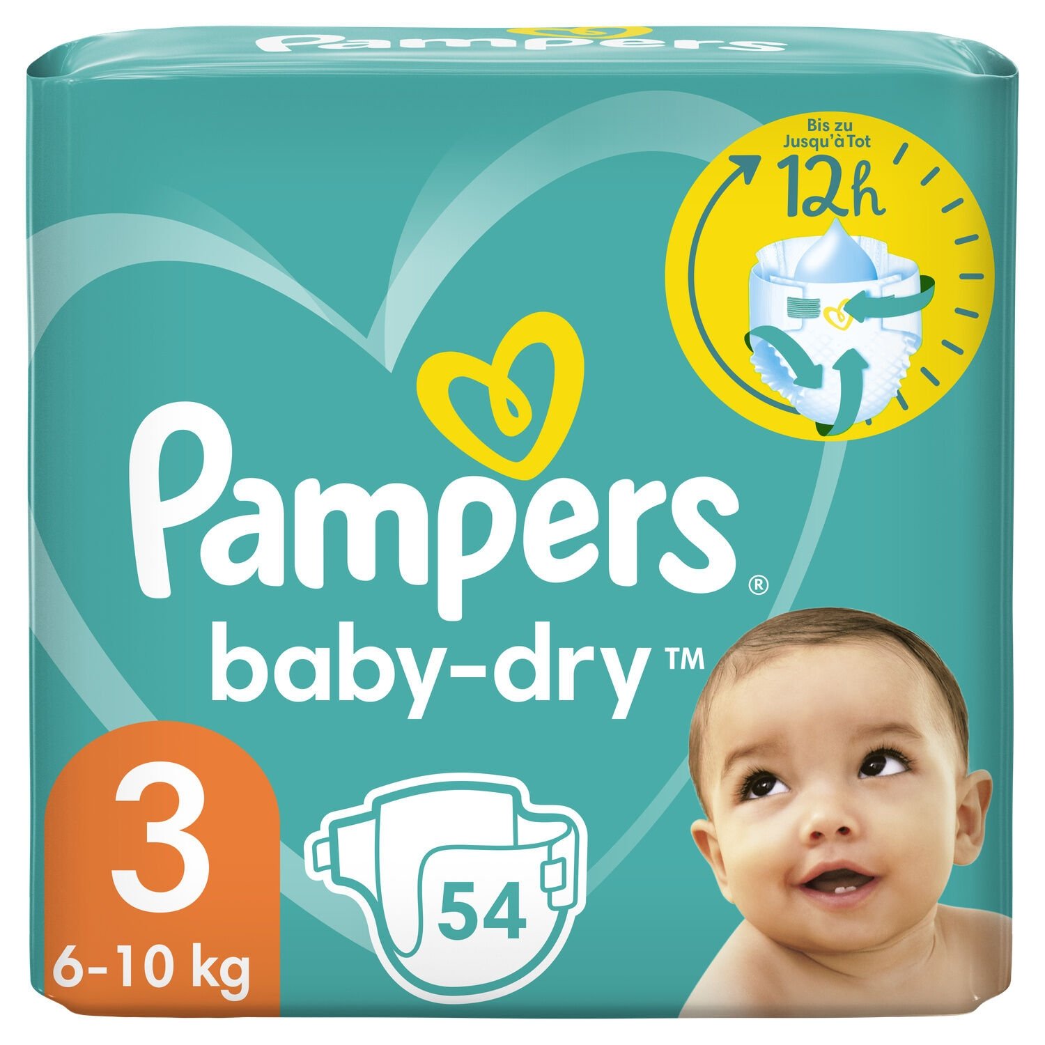 chusteczki nawilżane pampers 12