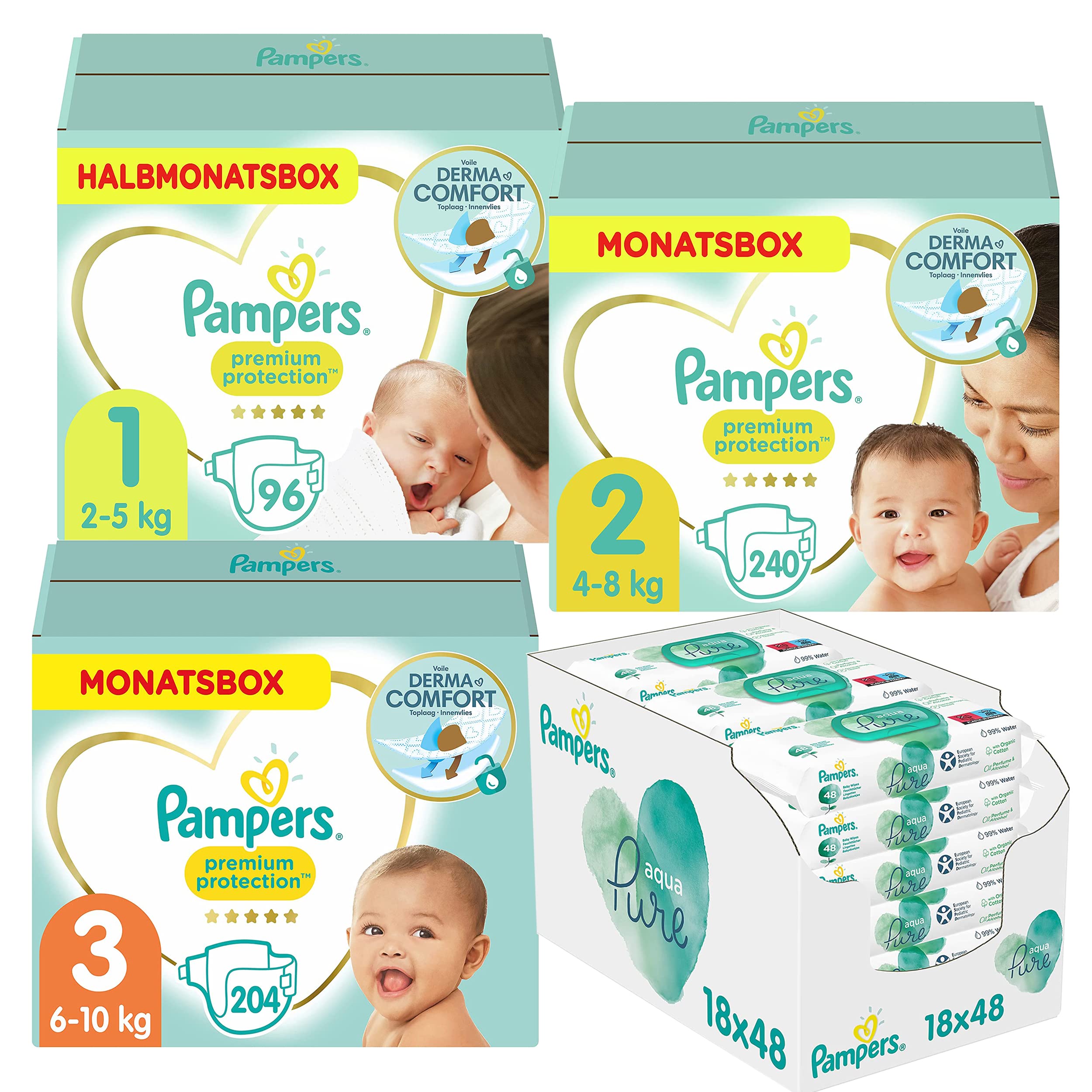 husteczki pampers natural clean