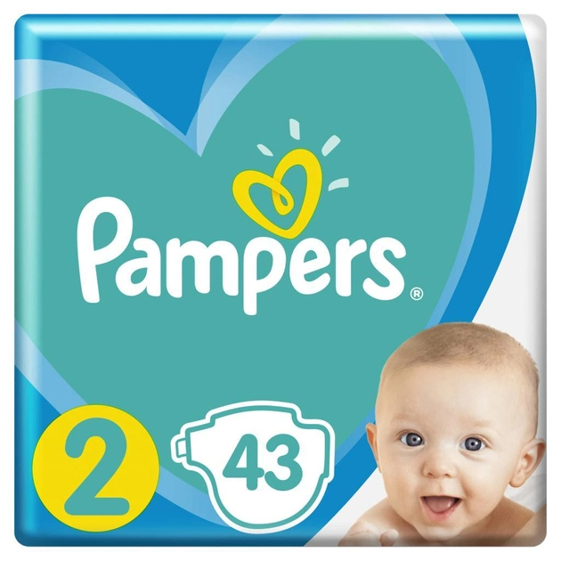 pampers new baby-dry pieluchy nr 2