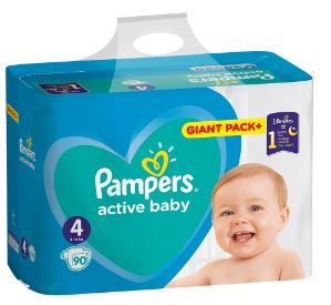 pan tańczący w pampers