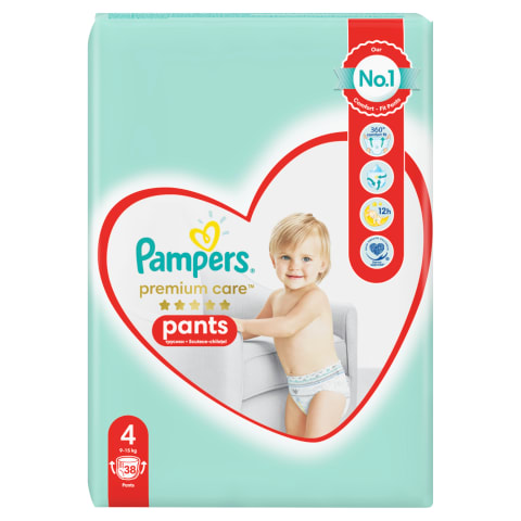 pampers pieluchomajtki pants 4