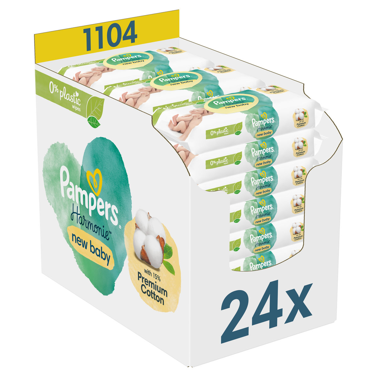 pampers premium care 3 204 sztuki