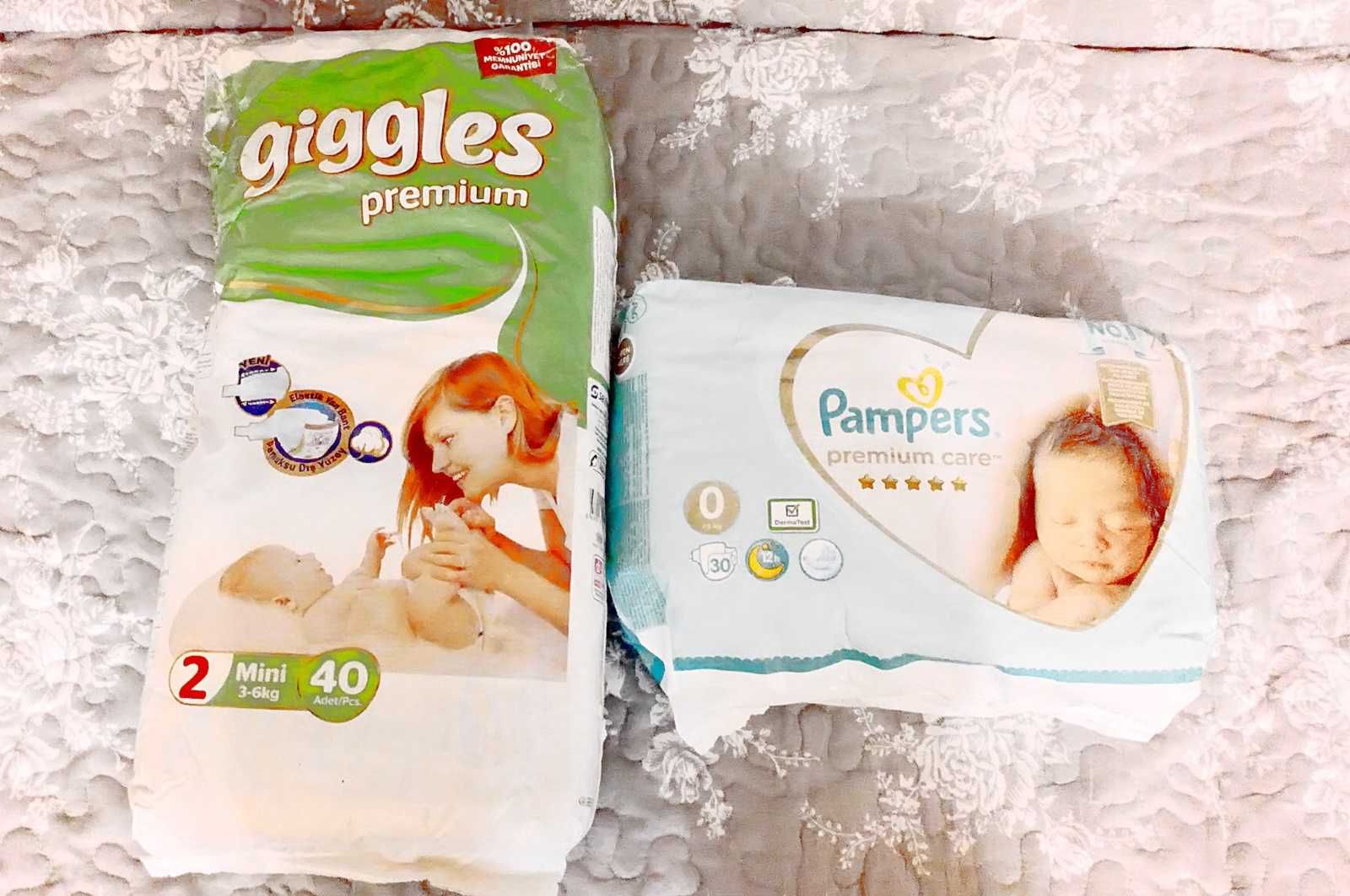 pampers pieluchoamjtki duże