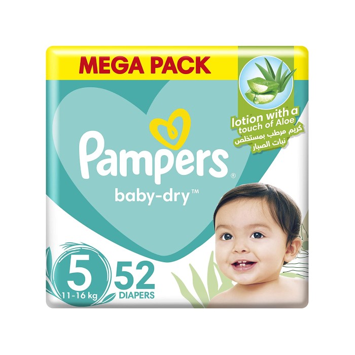 pampers nappies