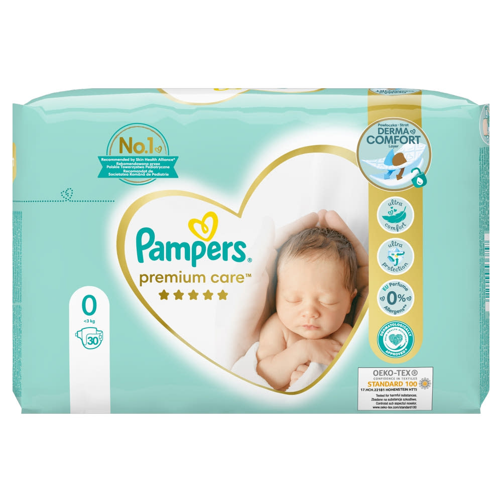 uczulenie na pieluchy pampers