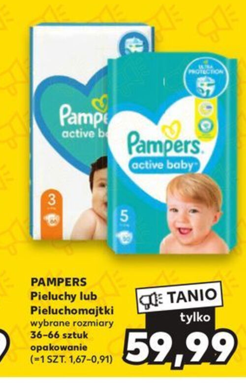 pielucho majtki pampers 3 allegro