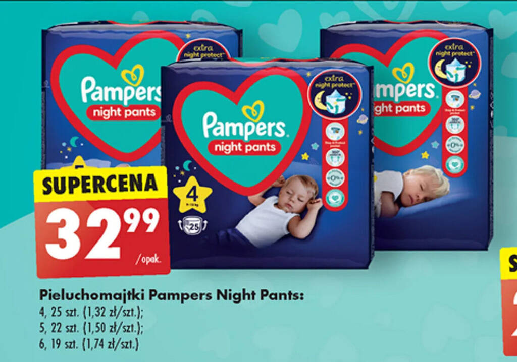 pampers pieluchy dla niemowlaka