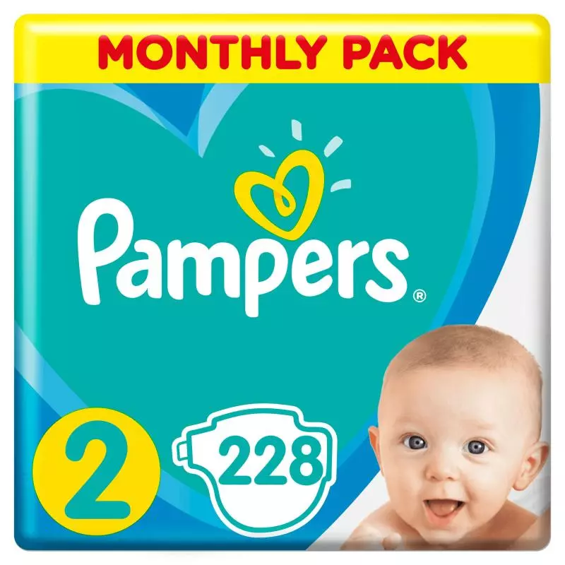 pampers 4 duze paki