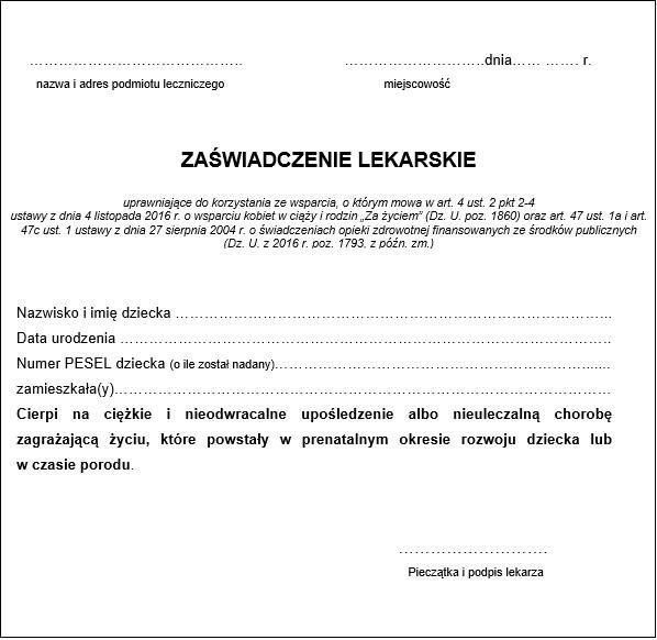 kod na pieluchomajtki w znacznym stopniu niepełnosprawności