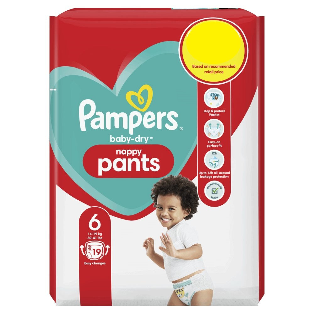 pieluchy pampers pants6 promocja