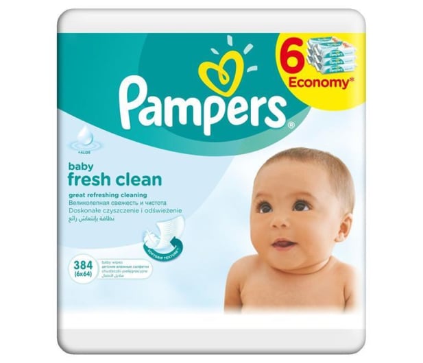 pampers natural clean chusteczki skład