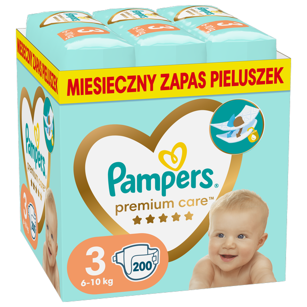 pampers premium care znacznik moczu