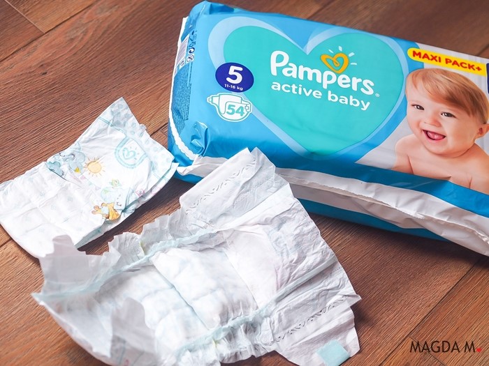 dziecko pupa pampers