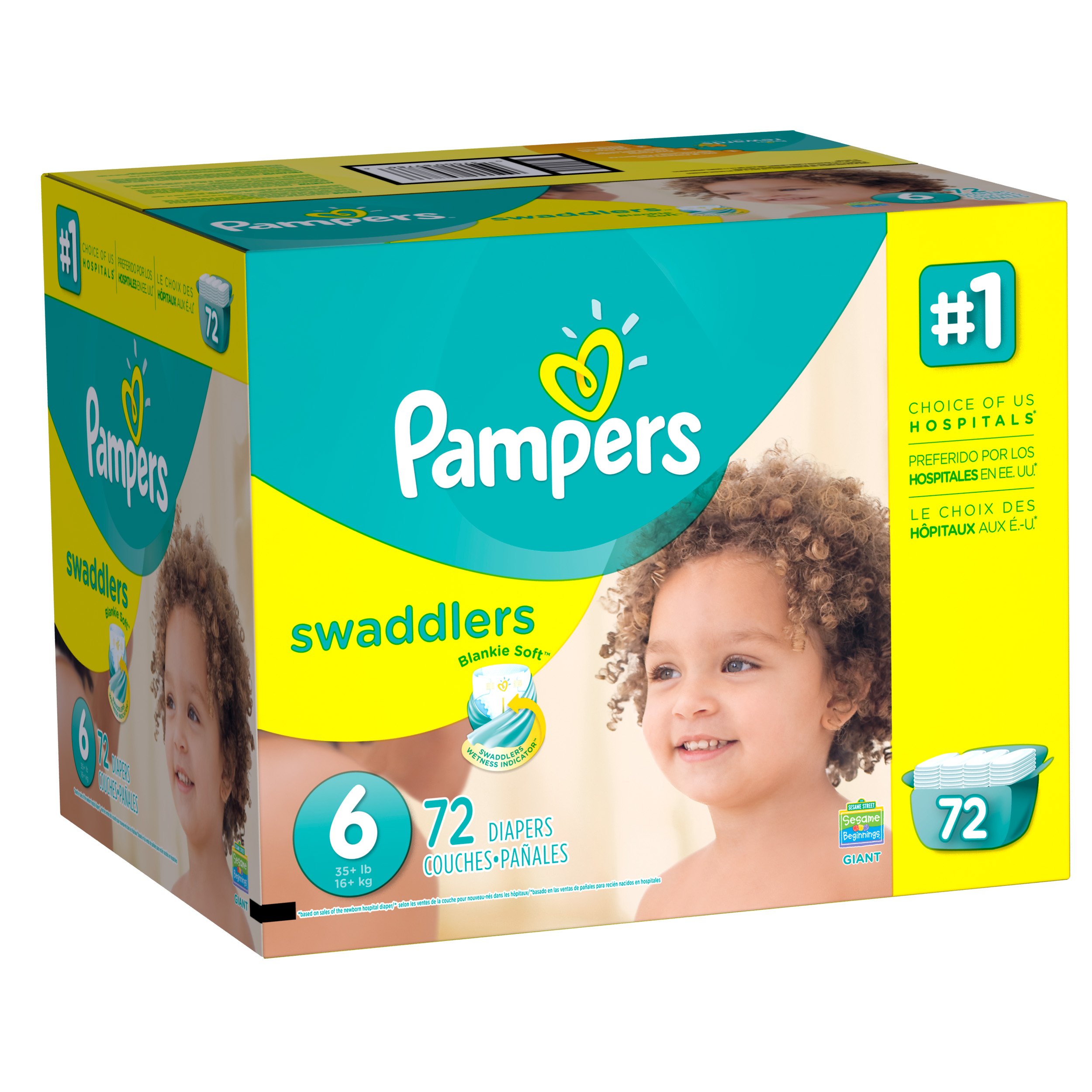 pampers 2 74 sztuki