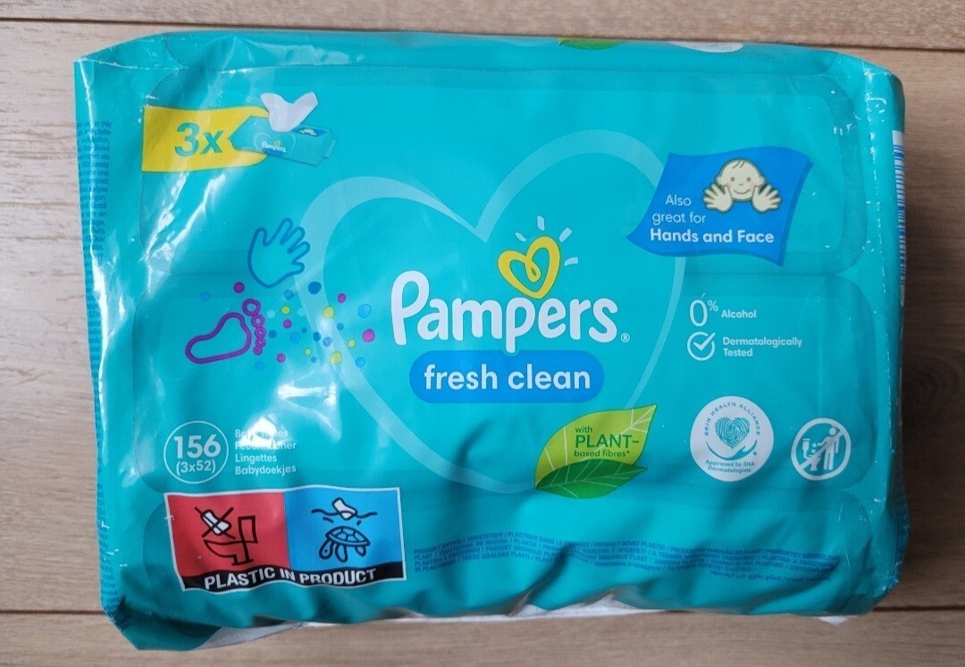 lidl chusteczki pampers sensitiwe