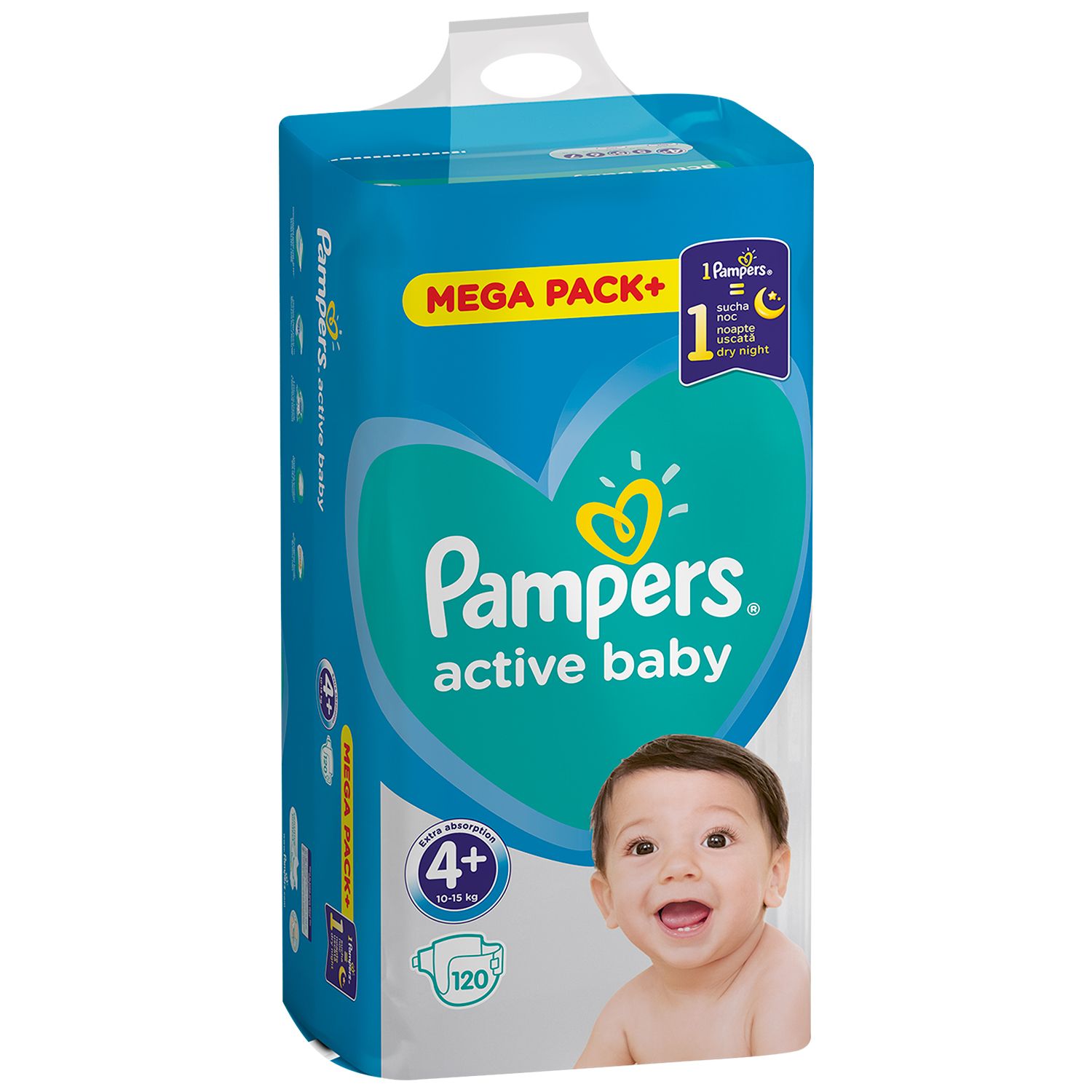 pampers active baby dry 3 74 szt