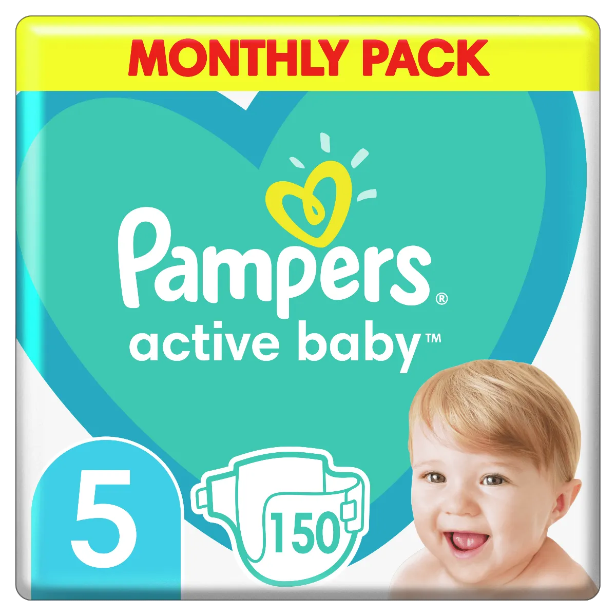 pampers dziecka