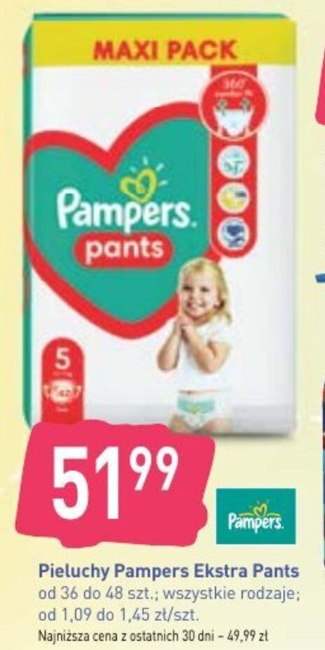 pampers 6 124 sztuki cena