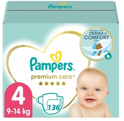 pampers pieluchomajtki premium care 3 midi