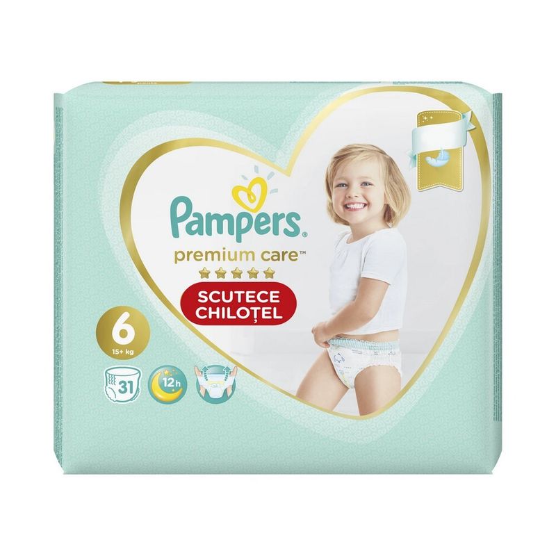 pampers pants naklejka z tylu