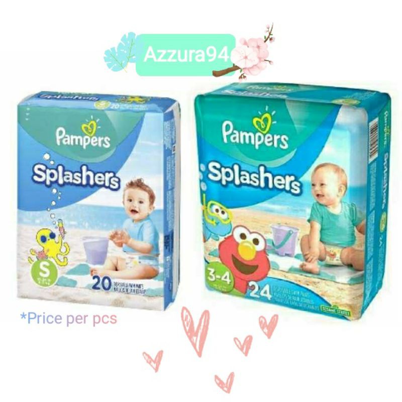 pampers splashers czy zatrzymują siku