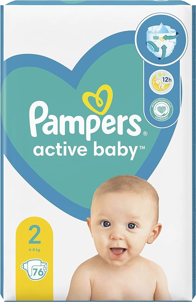 pampers play and sleep 4 waga