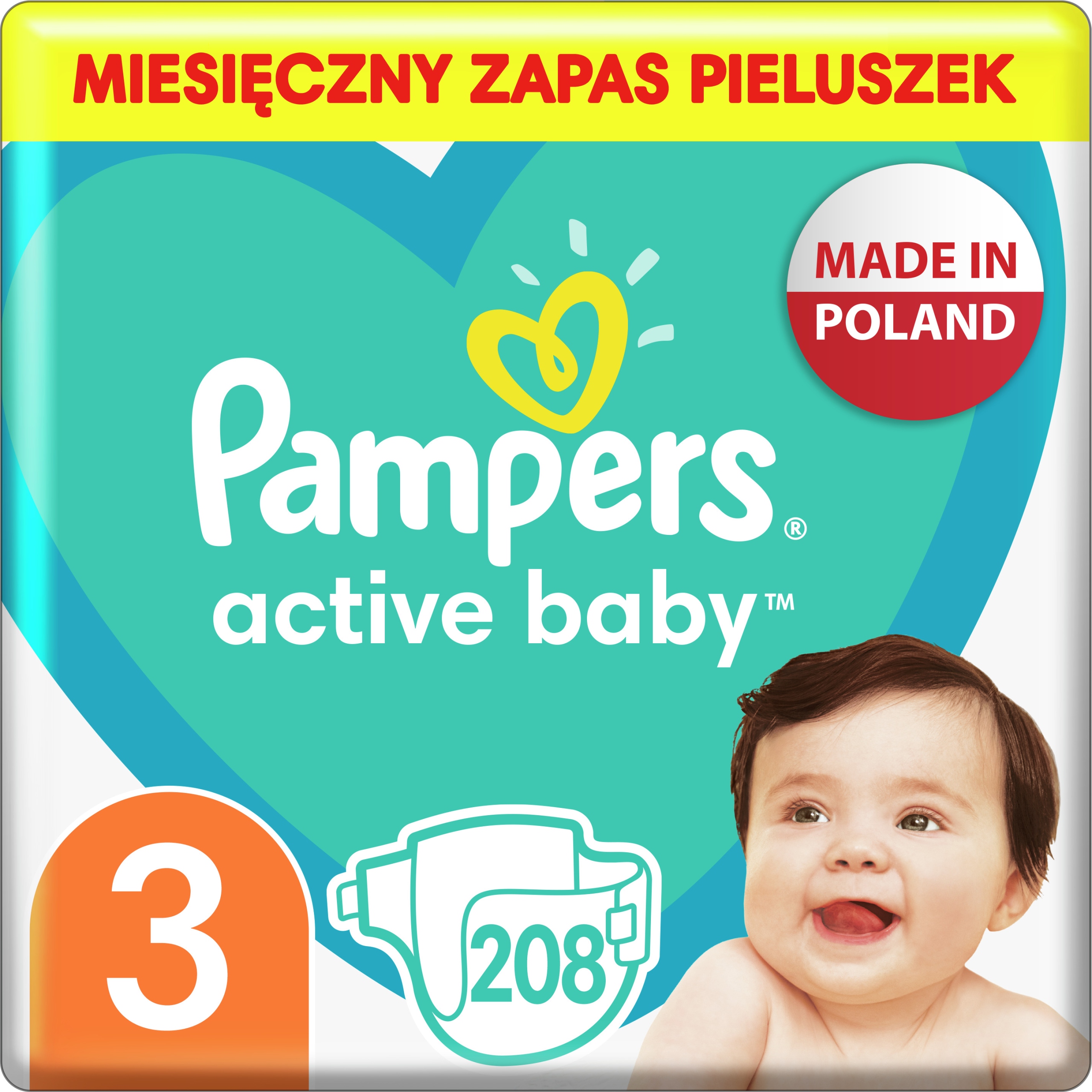 pieluszki jednorazowe pampers active baby