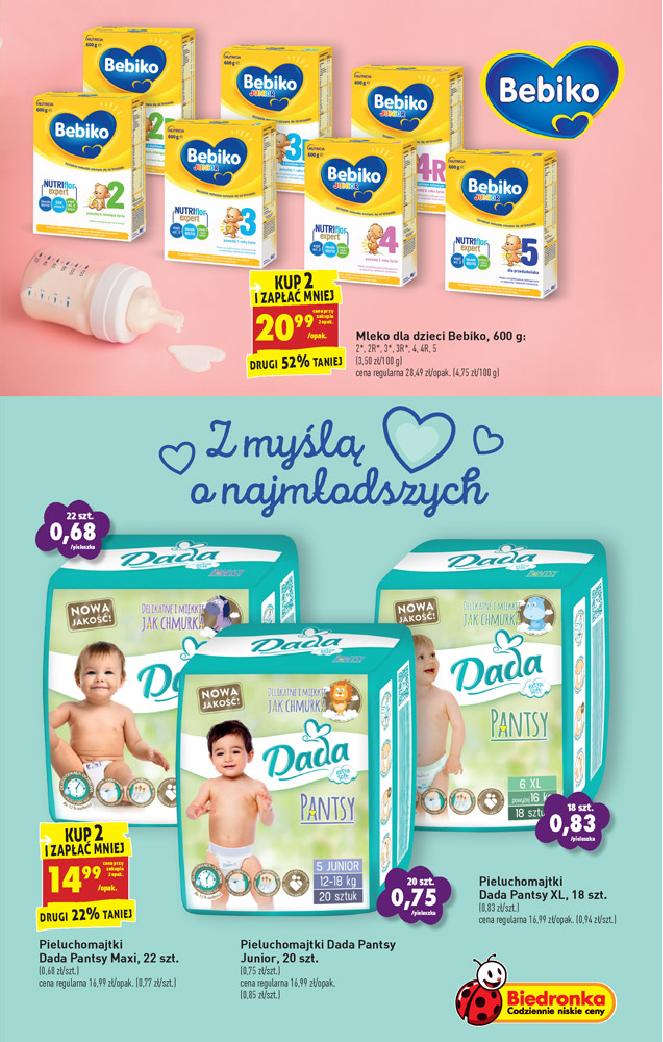 pampers active baby 6 56 sztuk cena