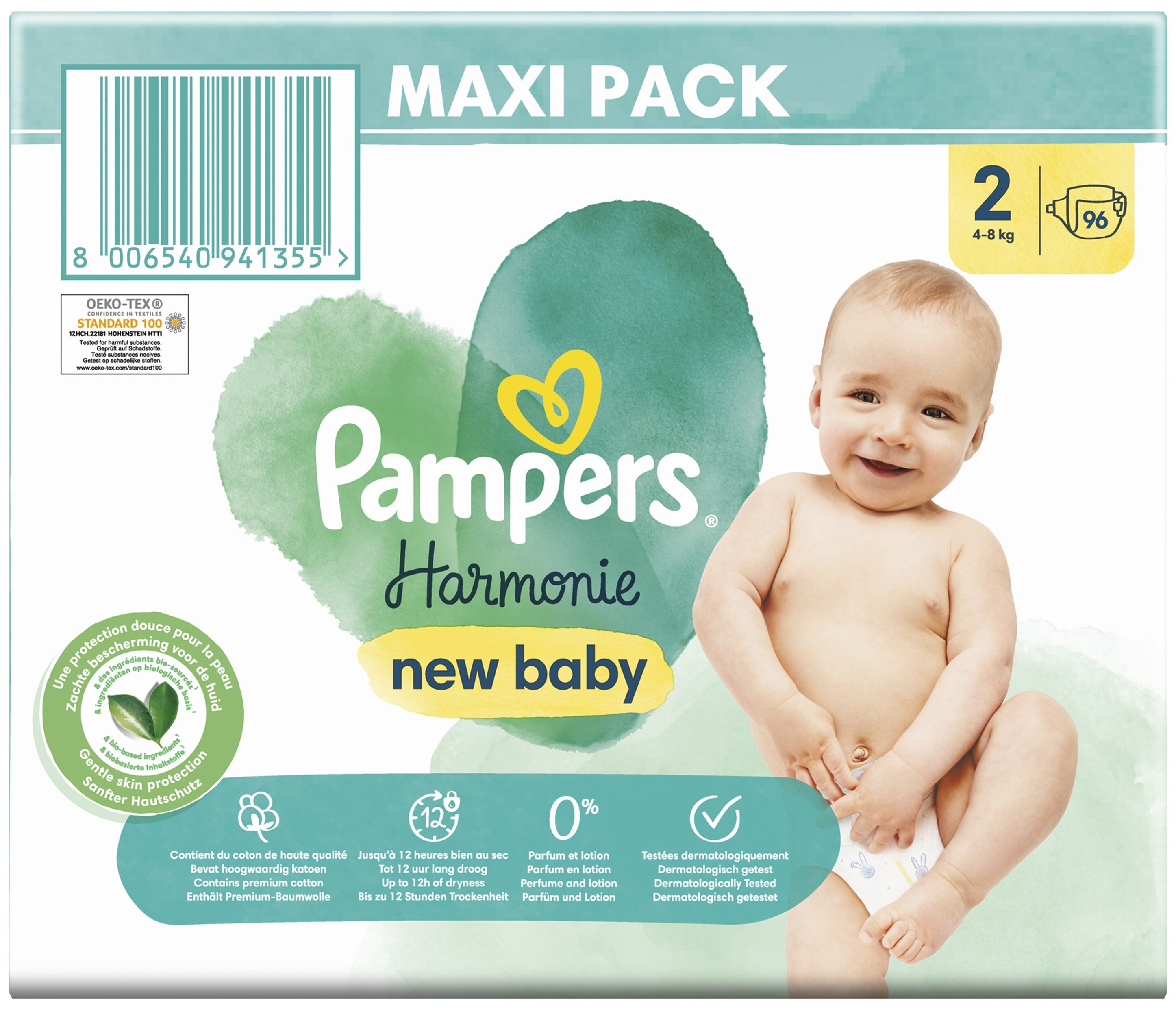 pampers new baby super soft and dry