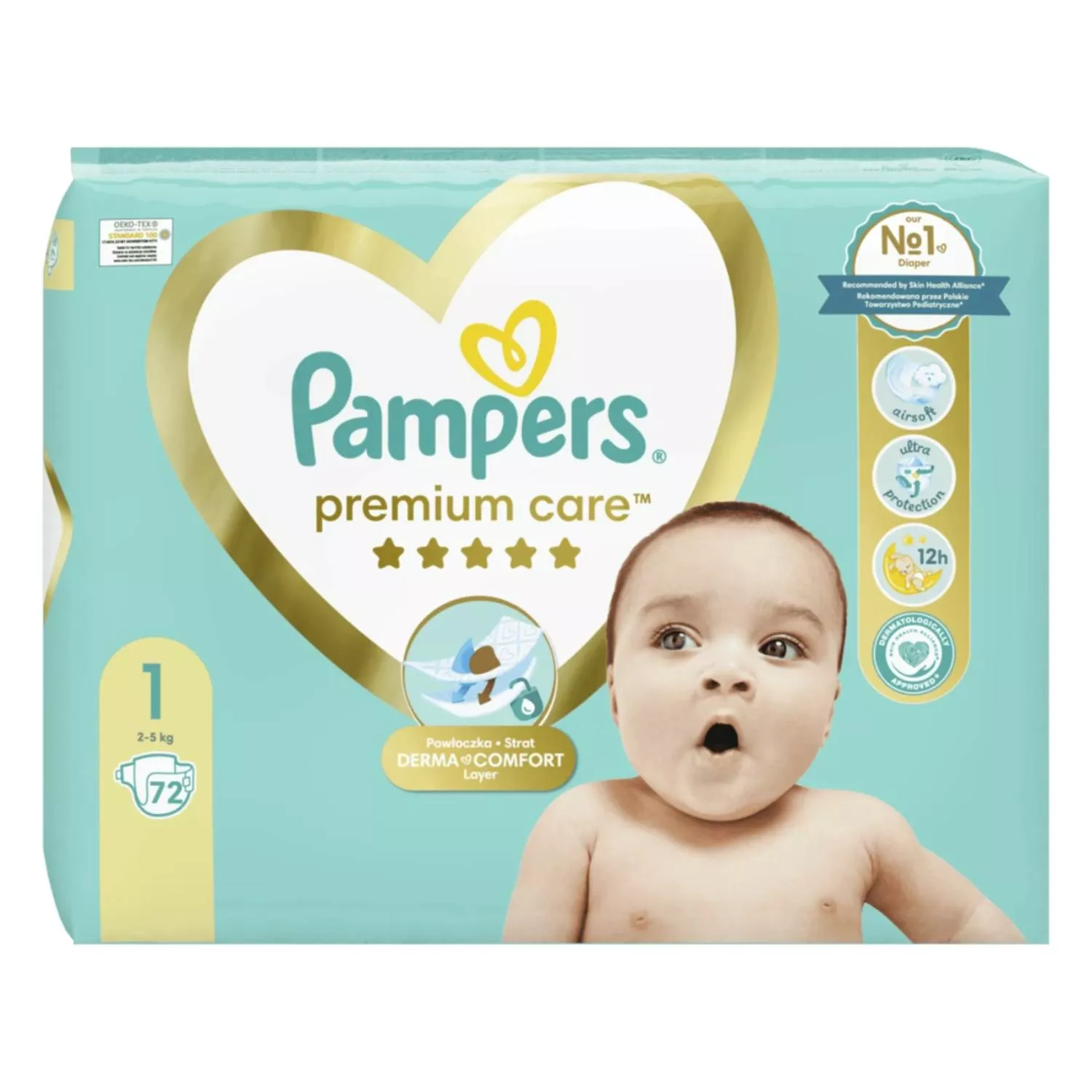 rozmiary pampers mega box