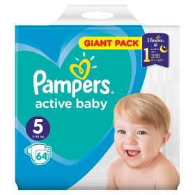 pampers active new baby 2 mini 3-6kg